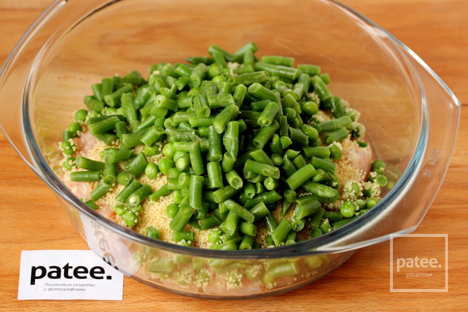 Голубцы с куриным фаршем, кускусом и овощами - Шаг 5