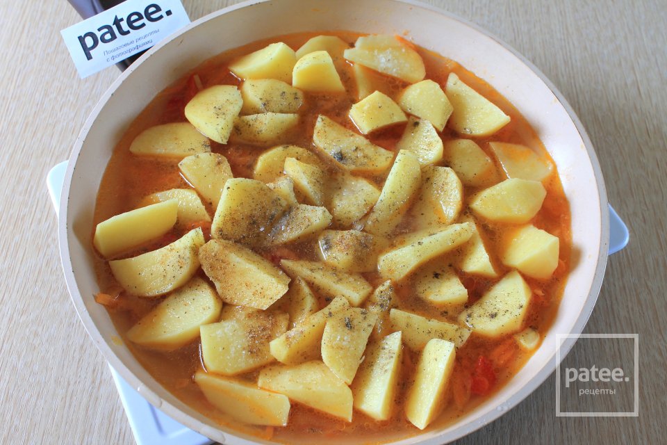 Тефтели с нежным картофелем - Шаг 10