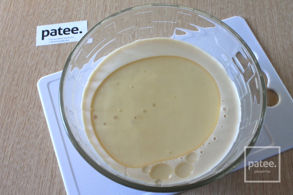 Блинчики с печенью трески - Шаг 4