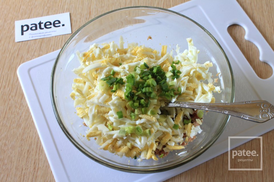 Блинчики с печенью трески - Шаг 8