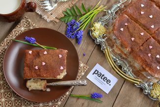 Банановый пирог с кремом