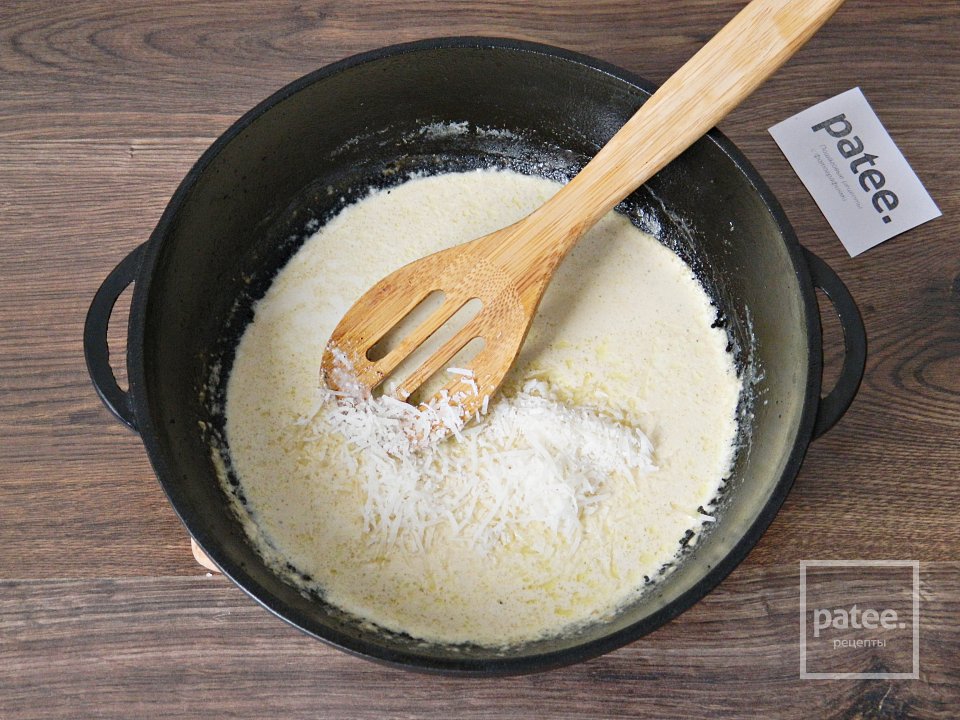 Паста Чикен Альфредо - Шаг 7