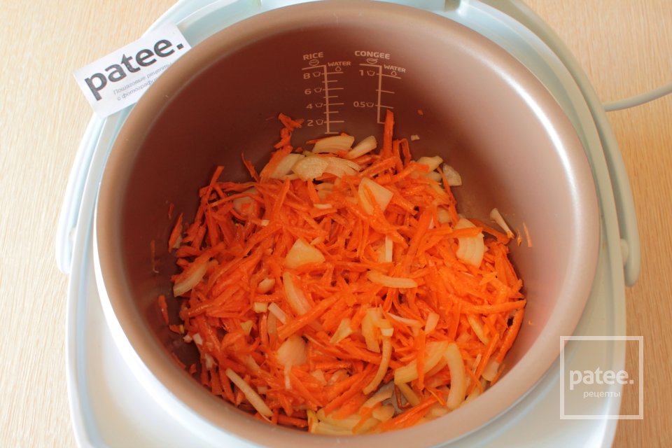 Плов с креветками в мультиварке - Шаг 5