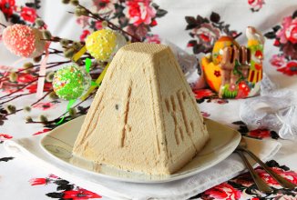 Пасха из ряженки