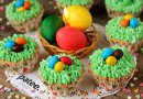 Пасхальные апельсиновые капкейки