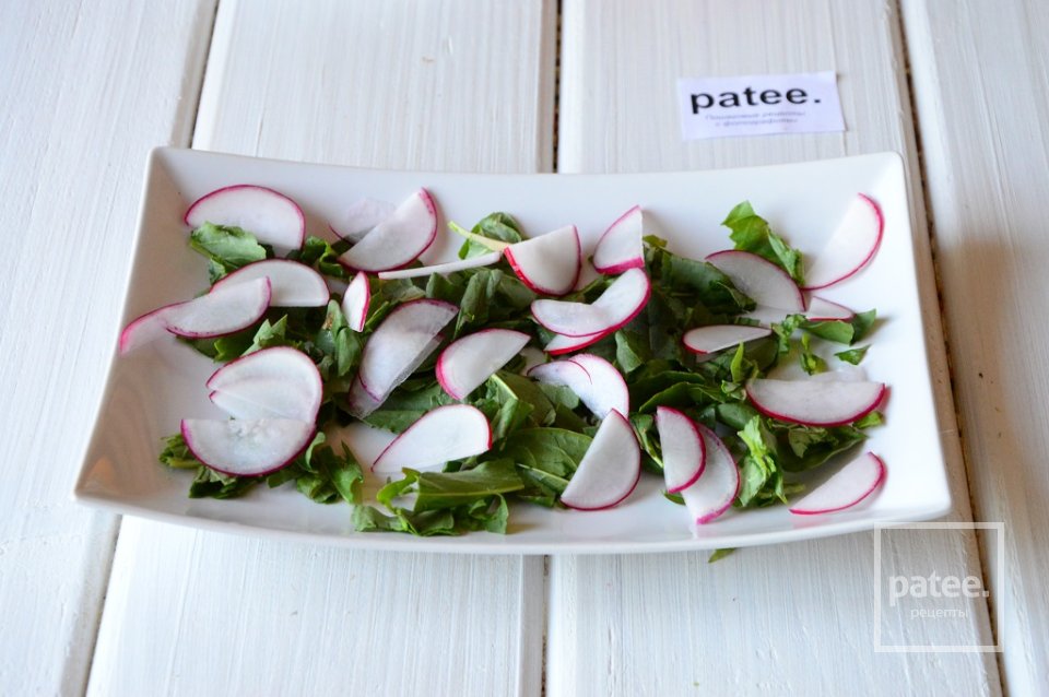 Салат с щавелем и овощами - Шаг 5