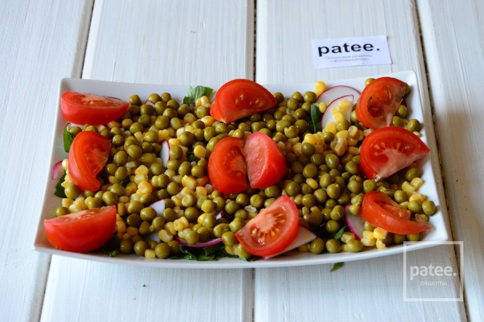 Салат с щавелем и овощами - Шаг 8