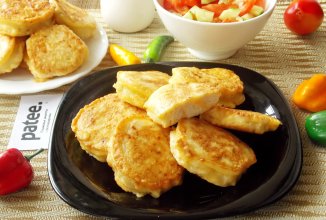 Медальоны с сыром из мясного фарша