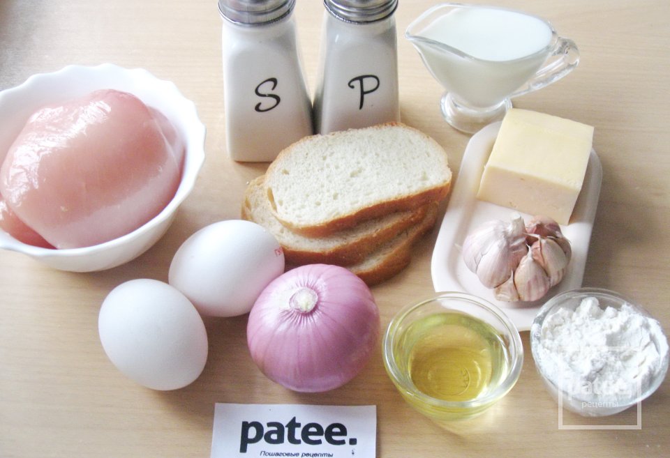 Медальоны с сыром из мясного фарша - Шаг 1