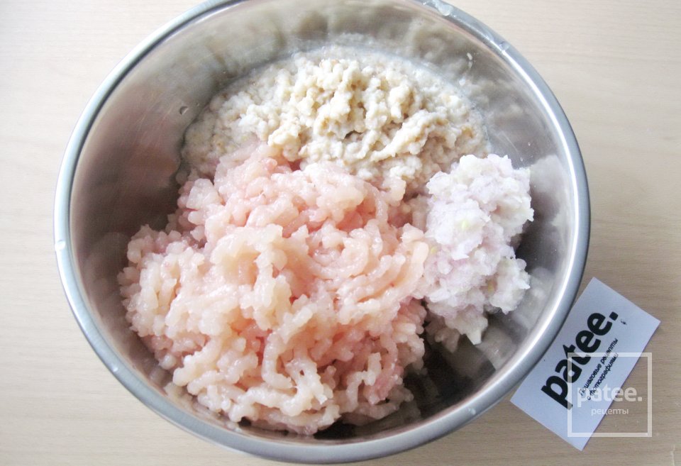 Медальоны с сыром из мясного фарша - Шаг 2