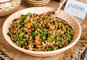 Булгур с мясным фаршем