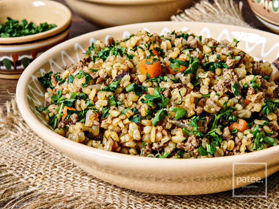 Булгур с мясным фаршем - Шаг 13