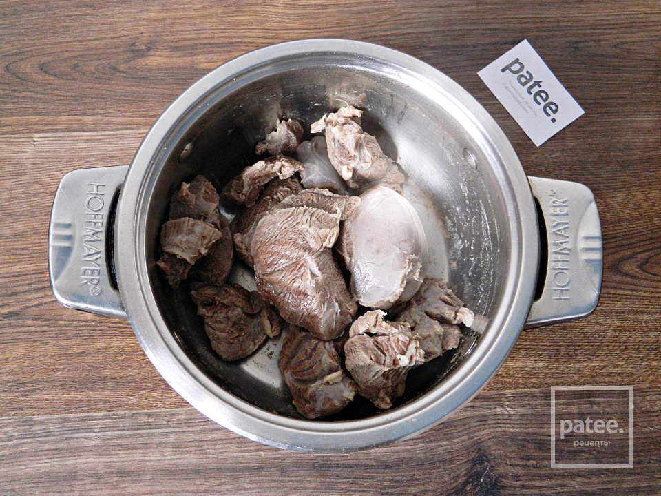 Отварная пряная баранина - Шаг 5