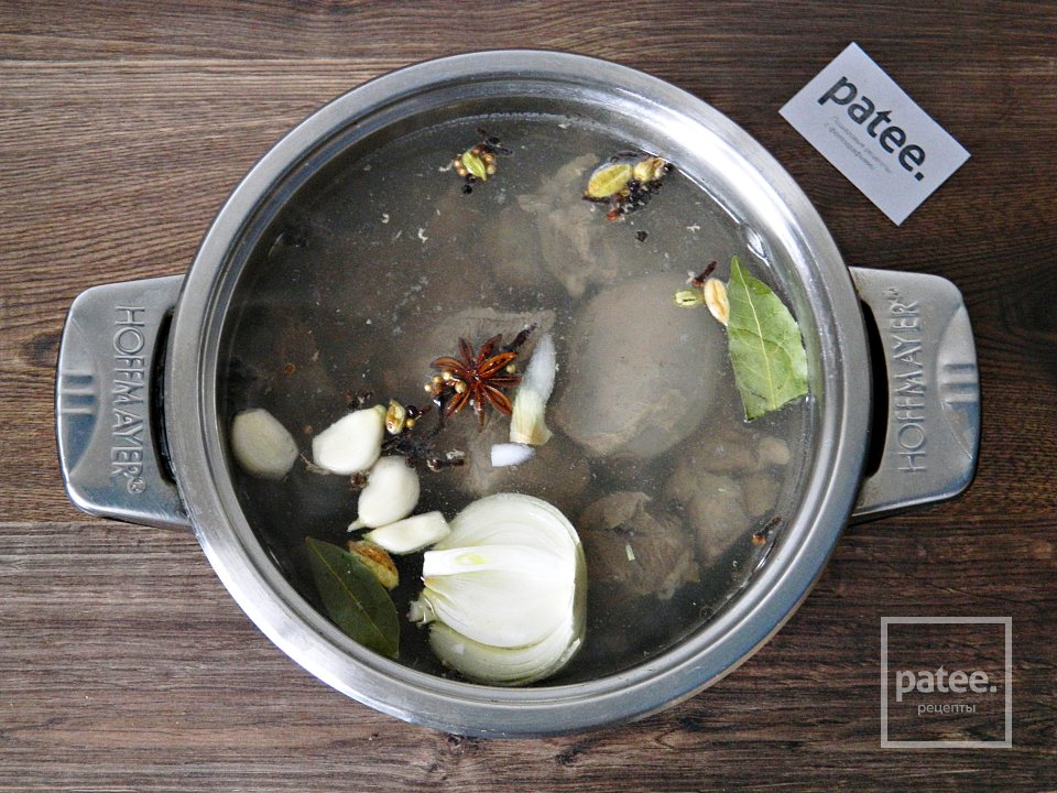 Отварная пряная баранина - Шаг 6