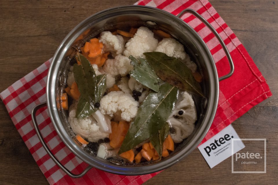 Маринованная цветная капуста - Шаг 14