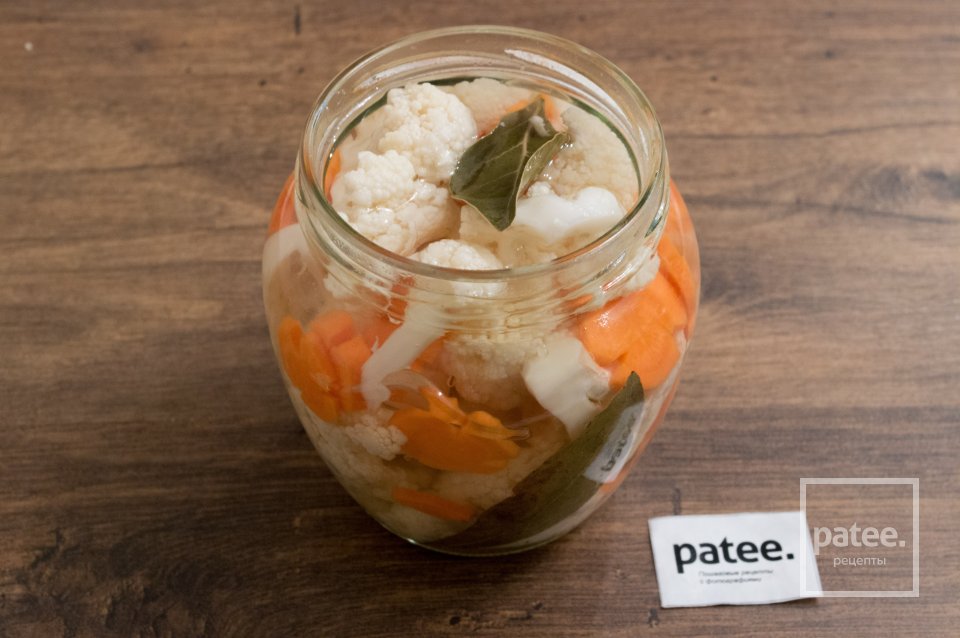 Маринованная цветная капуста - Шаг 15