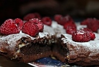 Брауни-чизкейк