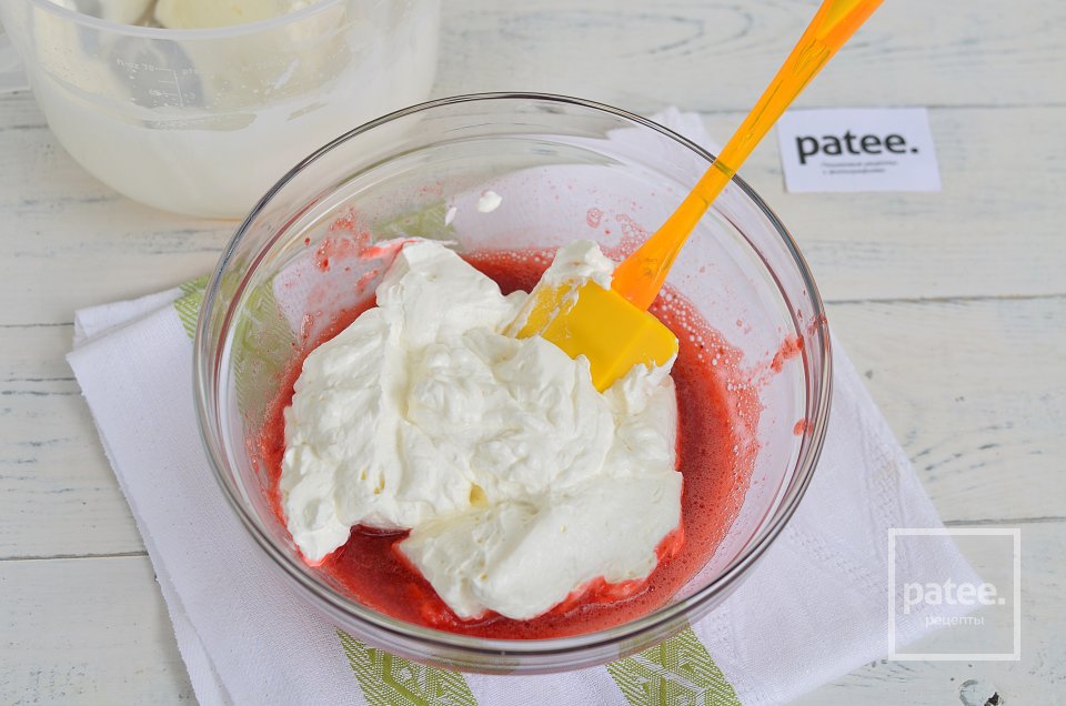 Шоколадный торт Клубничное облако - Шаг 15