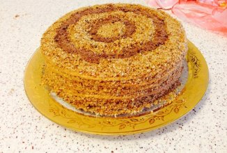 Торт "медовик"