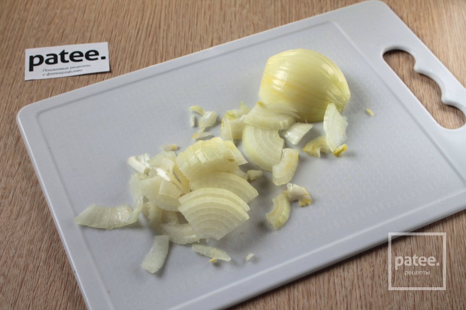 Пирог с грибами в мультиварке - Шаг 3