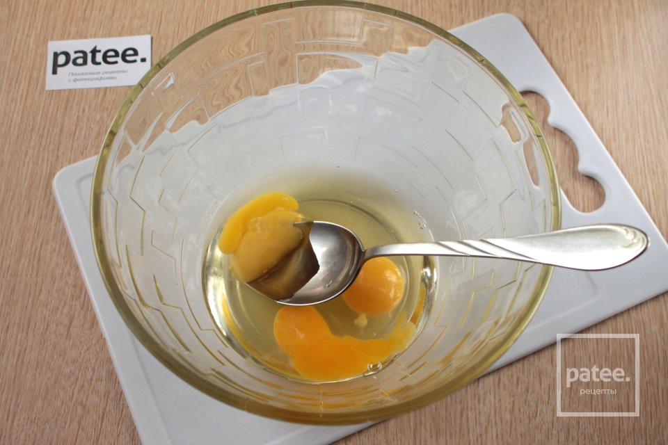 Пирог с грибами в мультиварке - Шаг 5