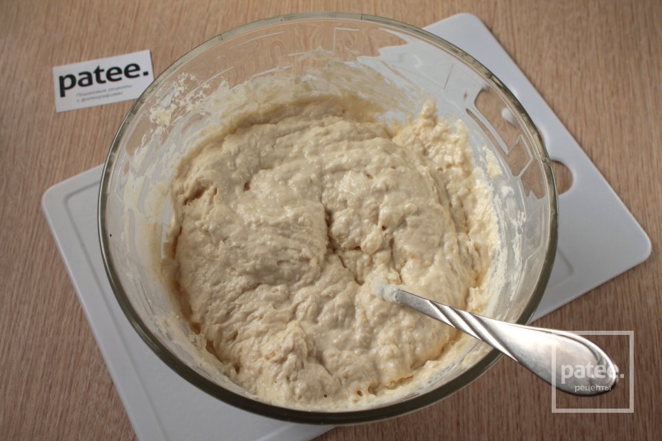 Пирог с грибами в мультиварке - Шаг 8