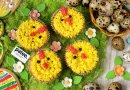 Ванильные капкейки Цыплята
