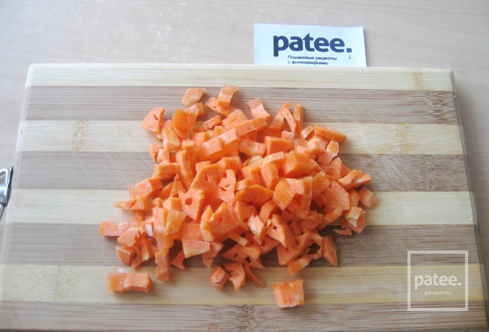 Гороховый суп с грибами и томатом - Шаг 5