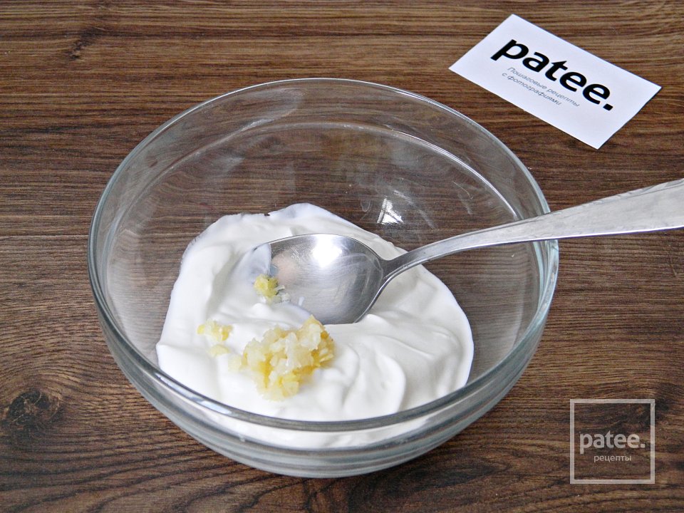 Мятный салат с огурцом - Шаг 6