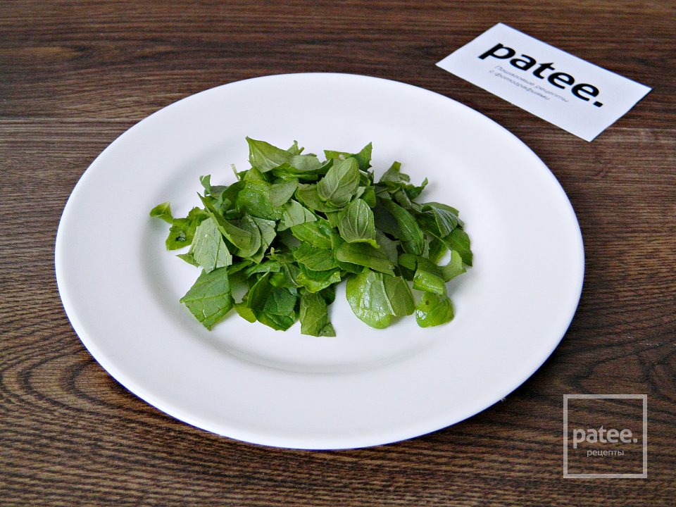 Мятный салат с огурцом - Шаг 13