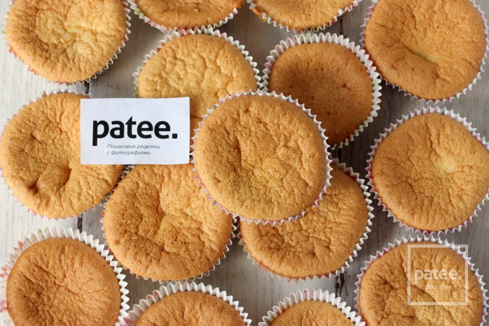 Ванильные капкейки Цыплята - Шаг 10