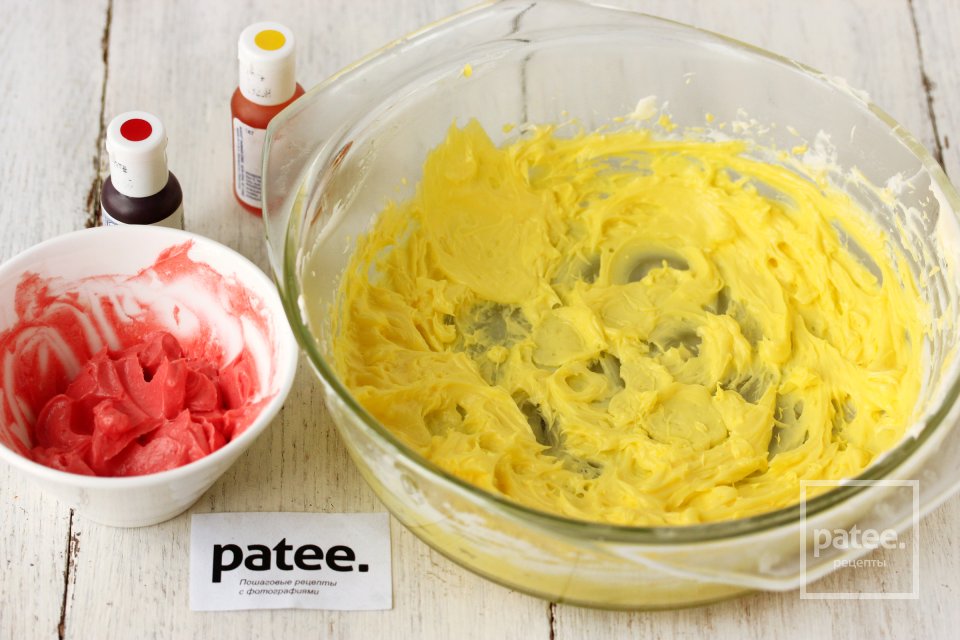 Ванильные капкейки Цыплята - Шаг 17