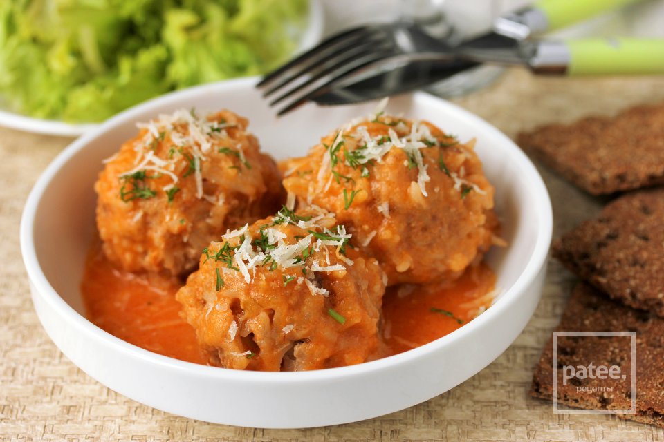 Мясные тефтели из свинины в мультиварке - Шаг 11