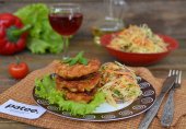 Рубленые котлеты из куриного филе
