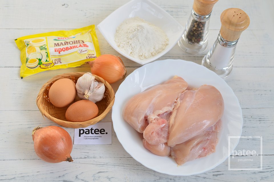 Рубленые котлеты из куриного филе - Шаг 1