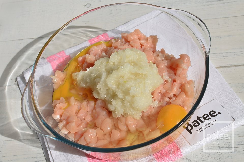 Рубленые котлеты из куриного филе - Шаг 5