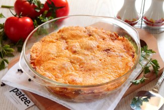 Запеканка из картофеля и тилапии