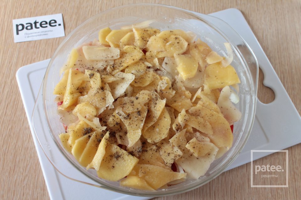 Запеканка из картофеля и тилапии - Шаг 10