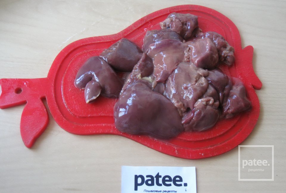 Закусочный крем из куриной печени и грибов - Шаг 2