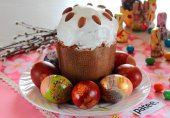 Шоколадный кулич