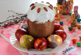 Шоколадный кулич