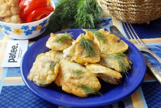 Куриная печень в кляре