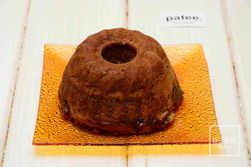 Банановый кекс с клубничным джемом - Шаг 11