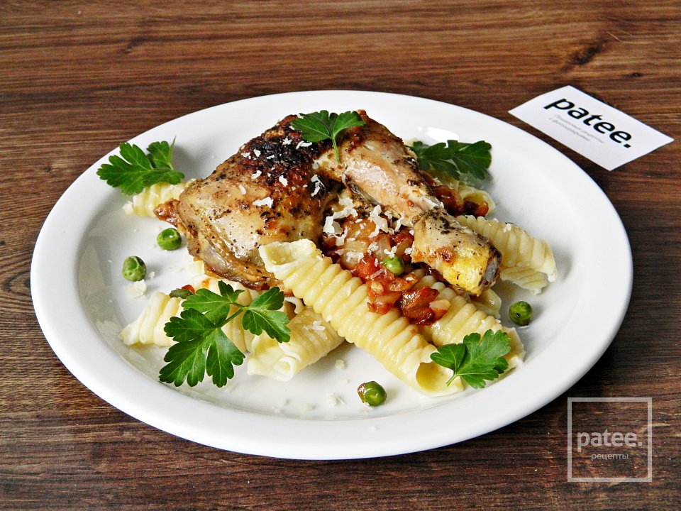 Домашняя паста с цыпленком - Шаг 17