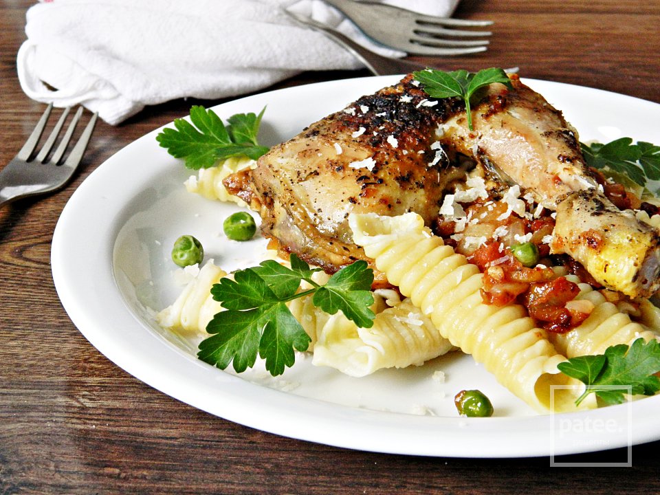 Домашняя паста с цыпленком - Шаг 19