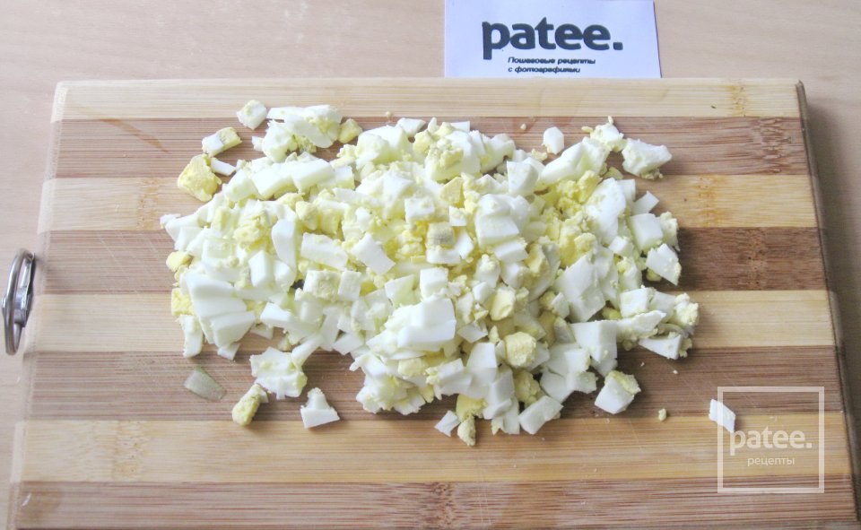 Окрошка на кефире и минеральной воде - Шаг 5