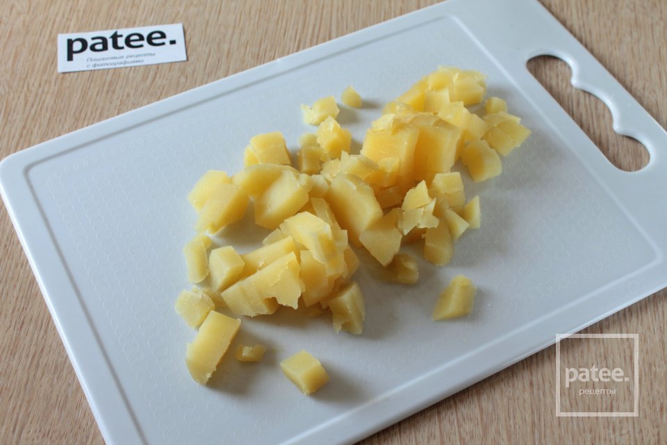 Оливье с креветками - Шаг 3