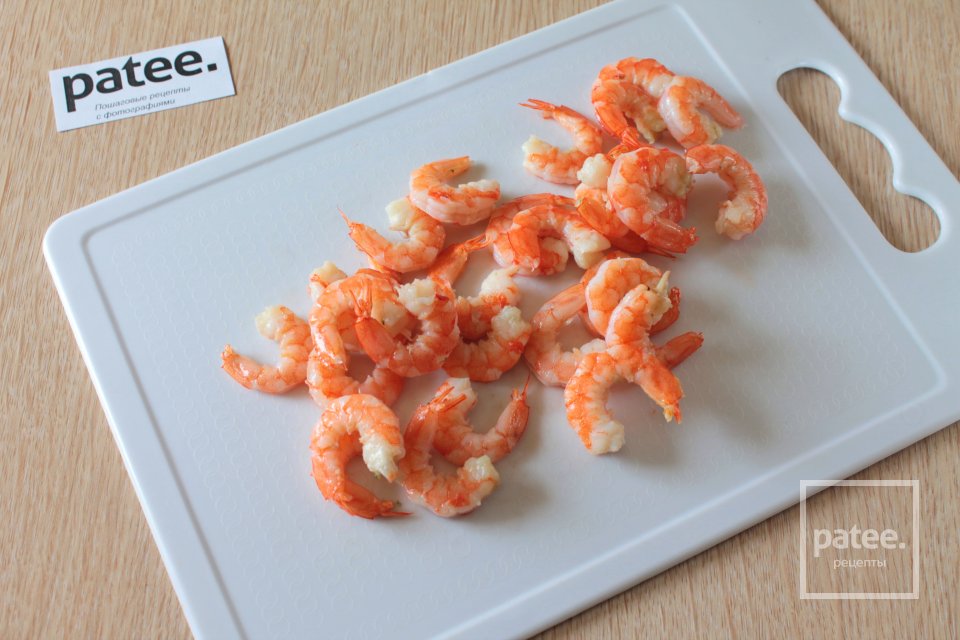 Оливье с креветками - Шаг 8