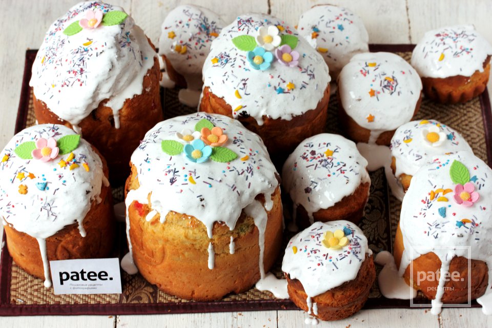 Пасхальный кулич Царский - Шаг 23