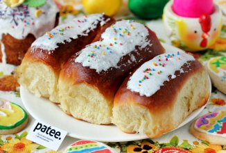 Пасхальные пирожки с творожно-маковой начинкой